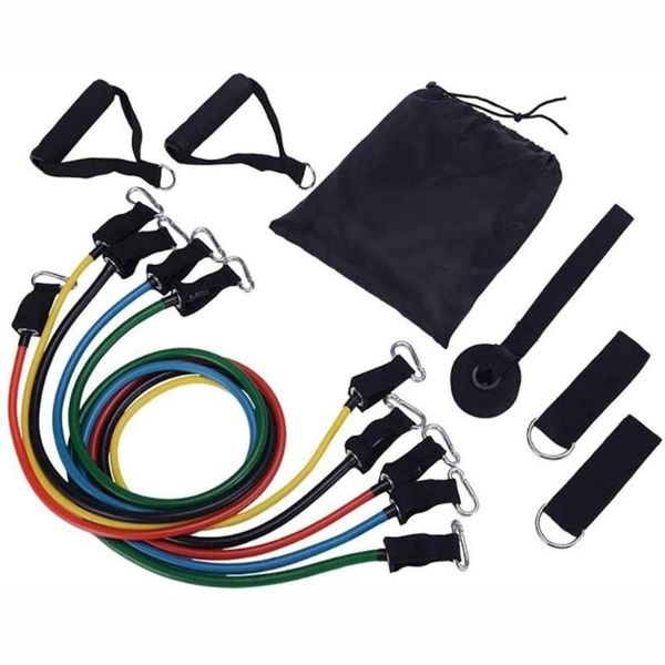 11 piece set fitness rally neutral tpe + aluminum hook pulling rope workout fitness equipment elastic band
11 piece set fitness rally neutral tpe + aluminum hook pulling rope workout fitness equipment elastic band