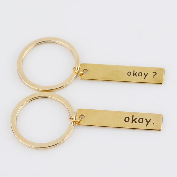 Letter Couple Creative Keychains Fashion High Quality Friendship Lovers Keyrings Car Backpack Keyfobs Accessory
Letter Couple Creative Keychains Fashion High Quality Friendship Lovers Keyrings Car Backpack Keyfobs Accessory