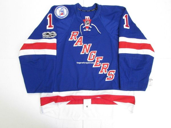 custom young #1 new york rangers home 100th anniversary jersey stitch add any number any name mens hockey jersey xs-6xl, Black;red
custom young #1 new york rangers home 100th anniversary jersey stitch add any number any name mens hockey jersey xs-6xl, Black;red