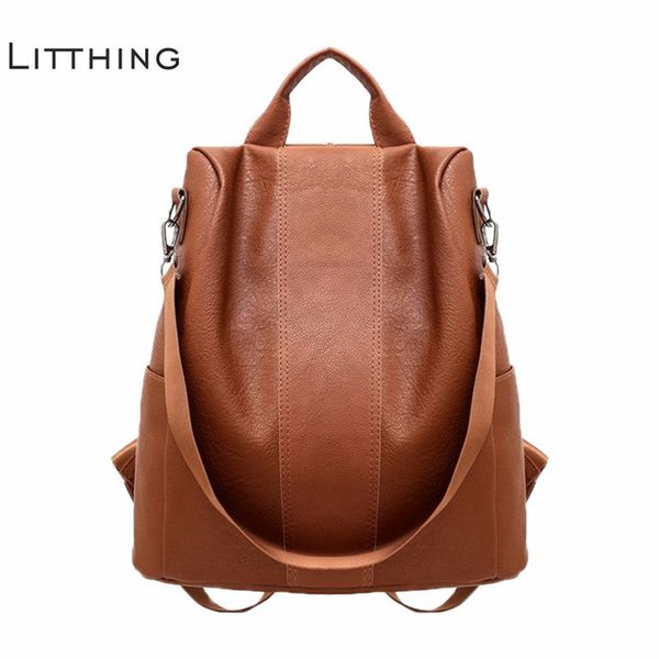 2018 fashion women backpack youth leather backpacks for teenage girls female school shoulder bag bagpack mochila
2018 fashion women backpack youth leather backpacks for teenage girls female school shoulder bag bagpack mochila