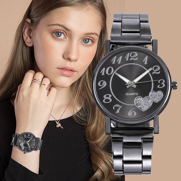 spot wholesale watches female leisure fashion steel belt love woman watches wish hit "women watch, Slivery;brown
spot wholesale watches female leisure fashion steel belt love woman watches wish hit "women watch, Slivery;brown