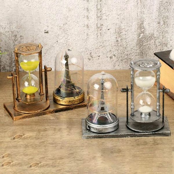 new flash tower hourglass ornaments european retro luminous tower decoration hourglass decoration creative student gift present
new flash tower hourglass ornaments european retro luminous tower decoration hourglass decoration creative student gift present