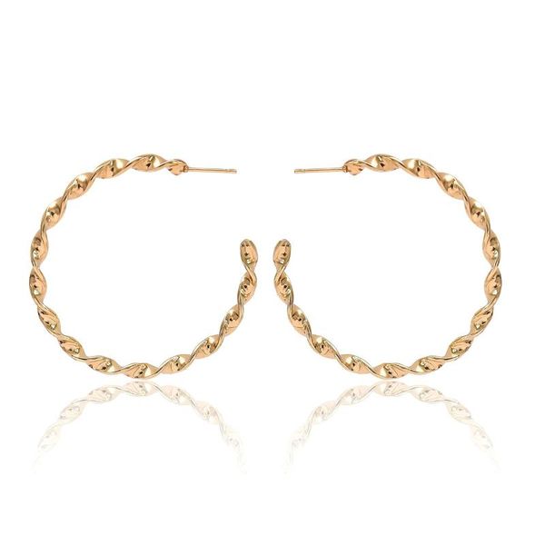 charm 2021 trendy vintage exaggerated spiral twisted hoop earrings for women big round circle geometric earring brinco fashion jewelry, Golden
charm 2021 trendy vintage exaggerated spiral twisted hoop earrings for women big round circle geometric earring brinco fashion jewelry, Golden
