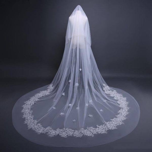 2020 designed wedding veils lace appliqued cathedral length blusher face bridal veil custom made bride veils bridal hair with combs, Black
2020 designed wedding veils lace appliqued cathedral length blusher face bridal veil custom made bride veils bridal hair with combs, Black