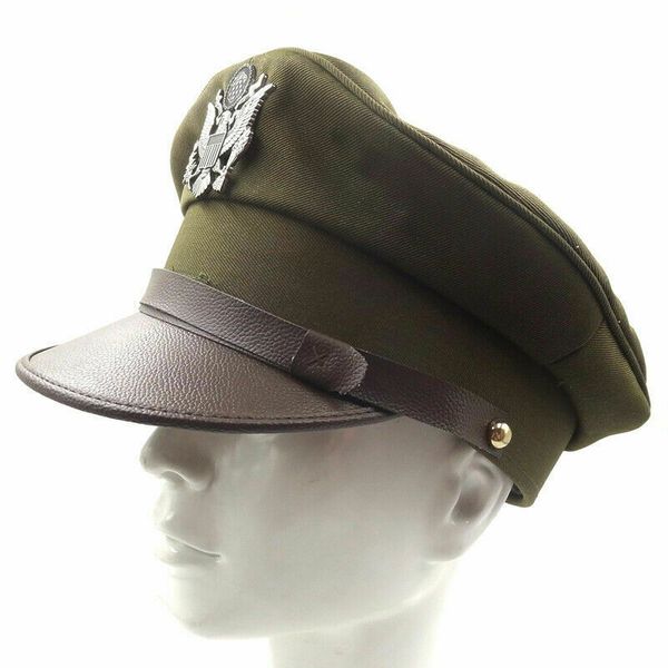 wwii ww2 us army air corps officer crusher hat military cap & grey eagle world military store, Black;white
wwii ww2 us army air corps officer crusher hat military cap & grey eagle world military store, Black;white