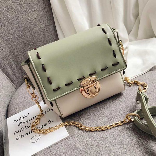 one shoulder women's for bag 2020 new style messenger bag fashion buckle contrast small square
one shoulder women's for bag 2020 new style messenger bag fashion buckle contrast small square