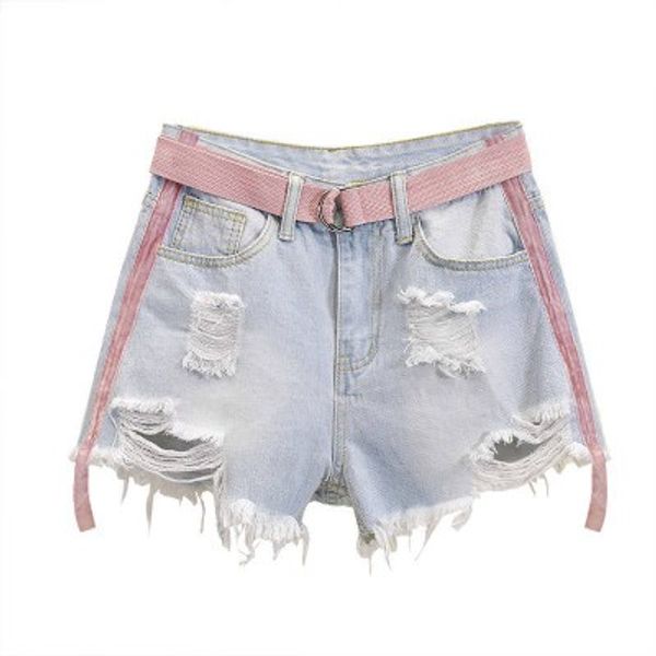 women summer hot sell short jeans hole loose big size shorts high waist straight female clothing, White;black
women summer hot sell short jeans hole loose big size shorts high waist straight female clothing, White;black