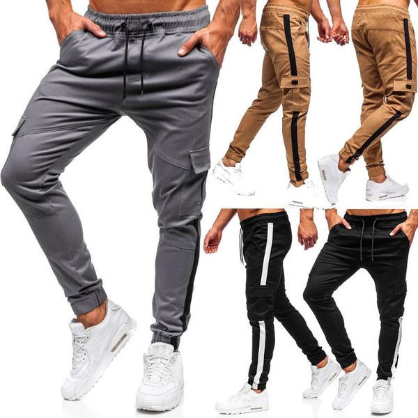 autumn and winter new men's tooling multi-pocket trousers men's casual pants beam feet pants, Black
autumn and winter new men's tooling multi-pocket trousers men's casual pants beam feet pants, Black