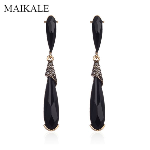 maikale vintage big crystal drop серьги для женщин waterdrop черный горный хрусталь золото серебро цвет металла преувеличенные длинные серьг, Golden
maikale vintage big crystal drop серьги для женщин waterdrop черный горный хрусталь золото серебро цвет металла преувеличенные длинные серьг, Golden