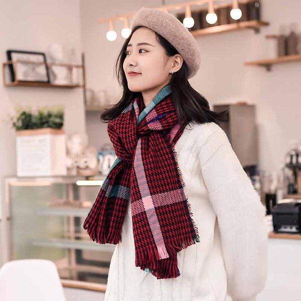 scarves for women bandanas elegant 1pc scarf female houndstooth scarf wrap fashion warm shawls headband soft shawl long, Blue;gray
scarves for women bandanas elegant 1pc scarf female houndstooth scarf wrap fashion warm shawls headband soft shawl long, Blue;gray