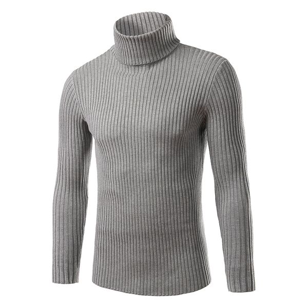 2018 male sweater pullover slim warm solid high lapel british men's clothing mens turtleneck solid striped casual sweater, White;black
2018 male sweater pullover slim warm solid high lapel british men's clothing mens turtleneck solid striped casual sweater, White;black