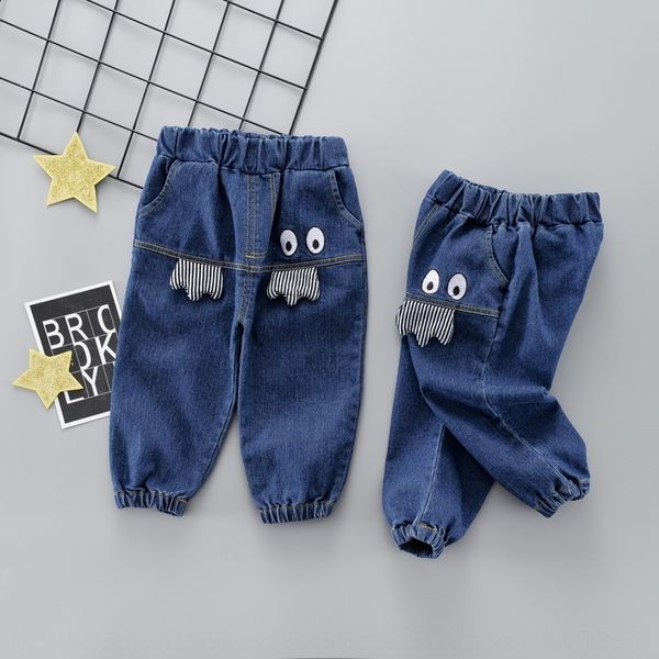 season 2019 and pants jeans male and female children's pants casual loose children's jeans fashion, Blue
season 2019 and pants jeans male and female children's pants casual loose children's jeans fashion, Blue