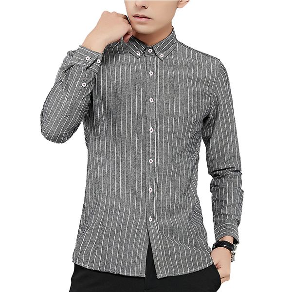 solid stripe mens shirt long sleeve autumn smart men's business casual shirts 4xl cotton mens regular fit oxford shirts hh50cs, White;black
solid stripe mens shirt long sleeve autumn smart men's business casual shirts 4xl cotton mens regular fit oxford shirts hh50cs, White;black