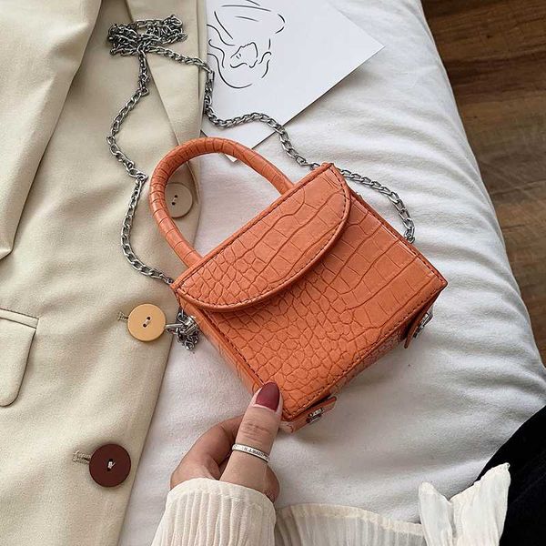 mini box design pu leather crossbody bags for women 2020 summer shoulder handbags female travel totes