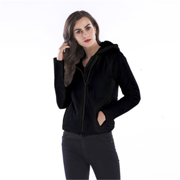 women's jacket cotton winter new hooded short paragraph warm jacket zipper long sleeve large size women's clothing g82, Black
women's jacket cotton winter new hooded short paragraph warm jacket zipper long sleeve large size women's clothing g82, Black