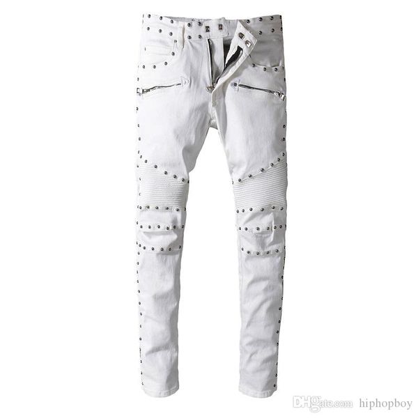 luxury mens designer jeans distressed ripped biker jeans slim fit motorcycle biker denim mens jeans, Blue
luxury mens designer jeans distressed ripped biker jeans slim fit motorcycle biker denim mens jeans, Blue