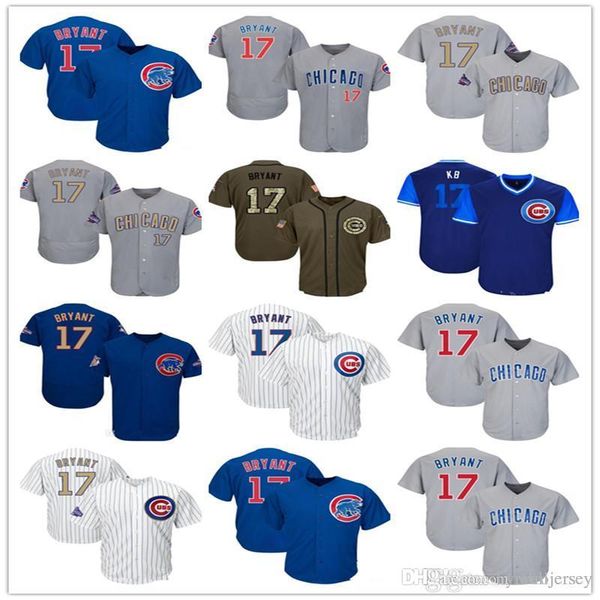 2019 men women youth chicagocubs jersey 17 bryant baseball jerseys white gray grey blue gold green salute to service players weekend allstar, Black 
2019 men women youth chicagocubs jersey 17 bryant baseball jerseys white gray grey blue gold green salute to service players weekend allstar, Black
