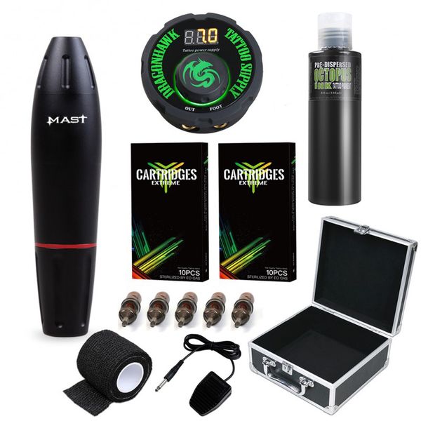 Ротари татуировки Pen Kit Dragonhawk мачта Pen ЖК питания экстремальные иглы педаль ноги черные чернила коробка для переноски
Ротари татуировки Pen Kit Dragonhawk мачта Pen ЖК питания экстремальные иглы педаль ноги черные чернила коробка для переноски