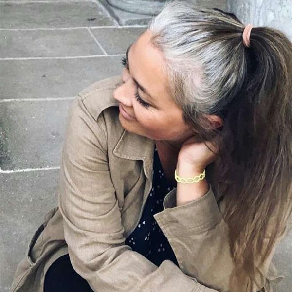 women long straight grey hair ponytails wrap around ponytail extension human hair piece clip in hair extensions (straight, silver gray), Black
women long straight grey hair ponytails wrap around ponytail extension human hair piece clip in hair extensions (straight, silver gray), Black