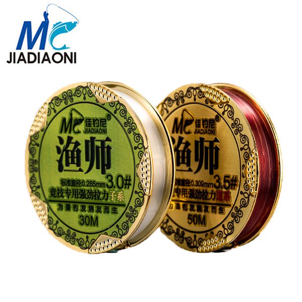 braid line jiadiaoni 50m/30m fluorocarbon transparent fishing 100% nylon super rally carp accessories
braid line jiadiaoni 50m/30m fluorocarbon transparent fishing 100% nylon super rally carp accessories