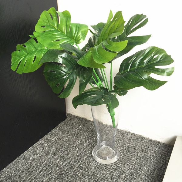 35cm 12heads artificial green monstera leaves home garden decoration bedroom living room deskbonsai fake plants
35cm 12heads artificial green monstera leaves home garden decoration bedroom living room deskbonsai fake plants
