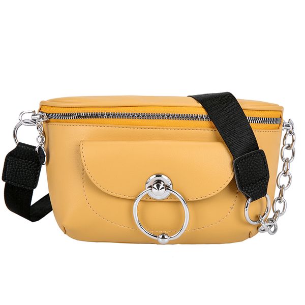 fashion solid color round lock pu leather women's messenger bag crossbody bags for women waist bag sac banane luxury
fashion solid color round lock pu leather women's messenger bag crossbody bags for women waist bag sac banane luxury