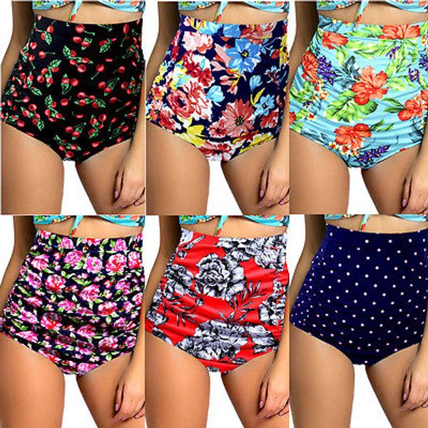 women retro floral high waist bikini bottoms brief shorts swimwear swimsuit bathing suit beachwear
women retro floral high waist bikini bottoms brief shorts swimwear swimsuit bathing suit beachwear