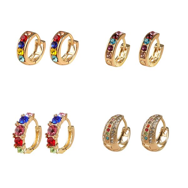 luxury cubic zirconia hoop earrings for women fashion multicolor statement cz crystal huggie earrings gold color wedding jewelry, Golden;silver
luxury cubic zirconia hoop earrings for women fashion multicolor statement cz crystal huggie earrings gold color wedding jewelry, Golden;silver
