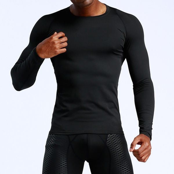 new autumn men compression shirt black long sleeve t shirt mens fitness bodybuilding skin tight quick dry t-shirts, Black;blue
new autumn men compression shirt black long sleeve t shirt mens fitness bodybuilding skin tight quick dry t-shirts, Black;blue