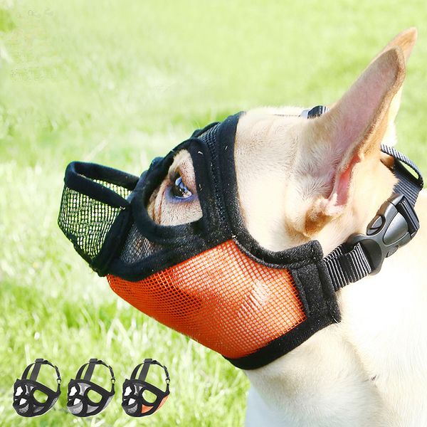 dog muzzle for pet dog nylon mask bark mesh breathable muzzle comfortable adjustable new design grooming anti sbite
dog muzzle for pet dog nylon mask bark mesh breathable muzzle comfortable adjustable new design grooming anti sbite
