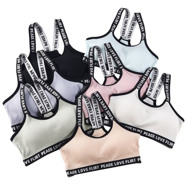 2019 running yoga bra underwear cotton sport for women gym wear solid women sportswear letter sports bra, White;black
2019 running yoga bra underwear cotton sport for women gym wear solid women sportswear letter sports bra, White;black