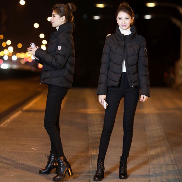 thickening brief paragraph fashion, cultivate one's morality show thin down jacket coat collar, Black
thickening brief paragraph fashion, cultivate one's morality show thin down jacket coat collar, Black