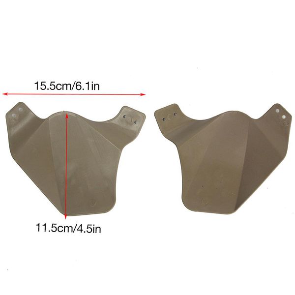 side cover for fast helmet rail airsoft military tactical helmet accessories soft rubber material two ear protection covers 2019, Black
side cover for fast helmet rail airsoft military tactical helmet accessories soft rubber material two ear protection covers 2019, Black