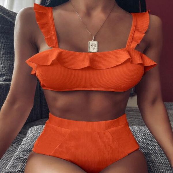 bikinis set one piece print high waist bikini with ruffles hollow special fabric yakuda printing ruffle one shoulder wholesale
bikinis set one piece print high waist bikini with ruffles hollow special fabric yakuda printing ruffle one shoulder wholesale