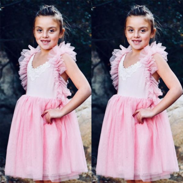 2018 new sweet pink lace dresses girl tutu tulle floral dress children summer lace ruffle sleeveless backless pageant gown dress, Red;yellow
2018 new sweet pink lace dresses girl tutu tulle floral dress children summer lace ruffle sleeveless backless pageant gown dress, Red;yellow