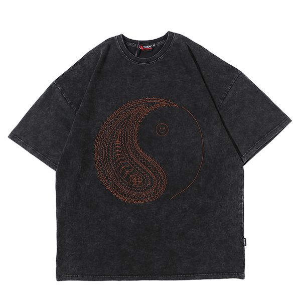 summer cotton t-shirts men pattern printed o-neck tees men loose shirts fashion casual short sleeve street male plus size, White;black
summer cotton t-shirts men pattern printed o-neck tees men loose shirts fashion casual short sleeve street male plus size, White;black