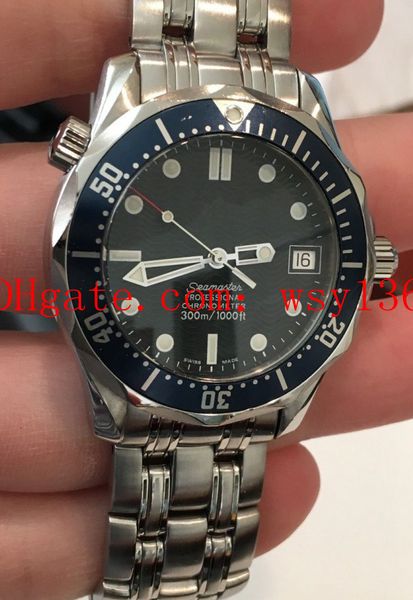 professional stainless steel bracelet automatic machinery mens watch blue wave dial wristwatches, Slivery;brown
professional stainless steel bracelet automatic machinery mens watch blue wave dial wristwatches, Slivery;brown