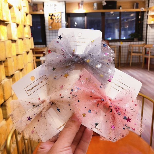boutique 12pcs fashion glitter star gauze bow hairpins solid stain ribbon bowknot hair clips princess headwear hair accessories, Slivery;white
boutique 12pcs fashion glitter star gauze bow hairpins solid stain ribbon bowknot hair clips princess headwear hair accessories, Slivery;white
