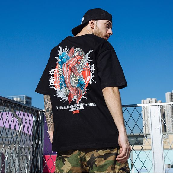 marchwind brand harajuku t shirts men chinese red paradise fish print hip hop t-shirt streetwear summer spring tshirt short sleeve tee
marchwind brand harajuku t shirts men chinese red paradise fish print hip hop t-shirt streetwear summer spring tshirt short sleeve tee