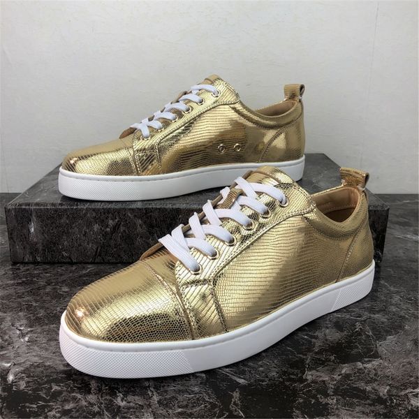 low men casual shoes women casual shoes smooth luxury red bottom summer flat genuine leather fashion 2019, Black
low men casual shoes women casual shoes smooth luxury red bottom summer flat genuine leather fashion 2019, Black