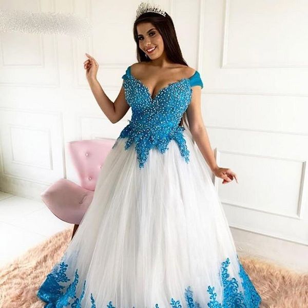 tulle quinceanera dresses with blue lace appliques girls birthday party dress with detachbale skirt vestido 15 anos, Blue;red
tulle quinceanera dresses with blue lace appliques girls birthday party dress with detachbale skirt vestido 15 anos, Blue;red
