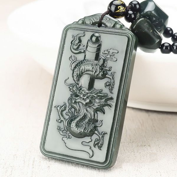 jade pendant natural hetian qingyulong brand pendant jewelry man's fine jewelry qingyulong brand + 18 arhats necklace, Silver
jade pendant natural hetian qingyulong brand pendant jewelry man's fine jewelry qingyulong brand + 18 arhats necklace, Silver