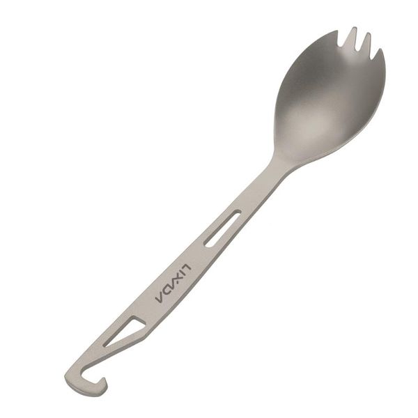 lixada titanium spork with bottle opener lightweight outdoor dinner spoon fork for travel camping backpacking
lixada titanium spork with bottle opener lightweight outdoor dinner spoon fork for travel camping backpacking