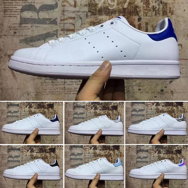 Fashion Luxury Designer Womens Stan Sneakers Classic Smith Mens Flats Trainers Casual Shoes Black White Leather Sports Shoes Size 36-46
Fashion Luxury Designer Womens Stan Sneakers Classic Smith Mens Flats Trainers Casual Shoes Black White Leather Sports Shoes Size 36-46