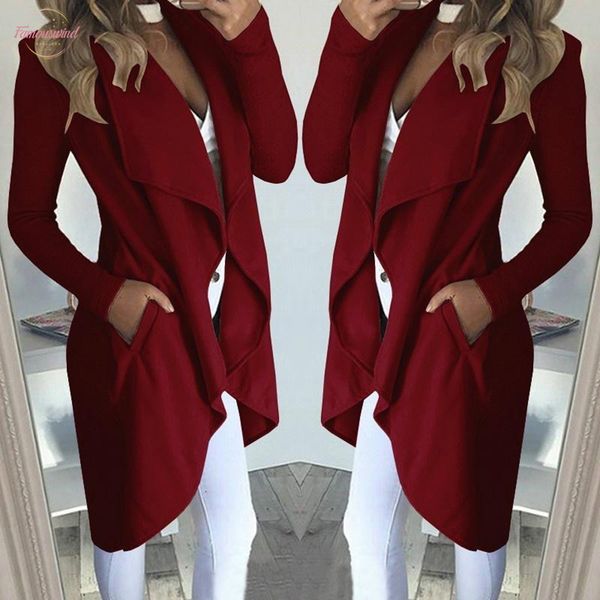 designer trench new coat autumn standard cotton blends long long sleeve lapel collar slim women casual overcoat outerwear jacket 8l0994, Tan;black
designer trench new coat autumn standard cotton blends long long sleeve lapel collar slim women casual overcoat outerwear jacket 8l0994, Tan;black