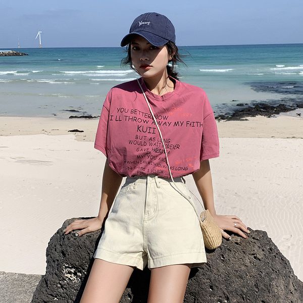 summer shorts, casual jeans, chic korean version of women's student fashion pants, Blue
summer shorts, casual jeans, chic korean version of women's student fashion pants, Blue