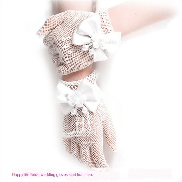 creative children's performance female bride wedding dress decorative children's cute bridal gloves and gloves, White
creative children's performance female bride wedding dress decorative children's cute bridal gloves and gloves, White