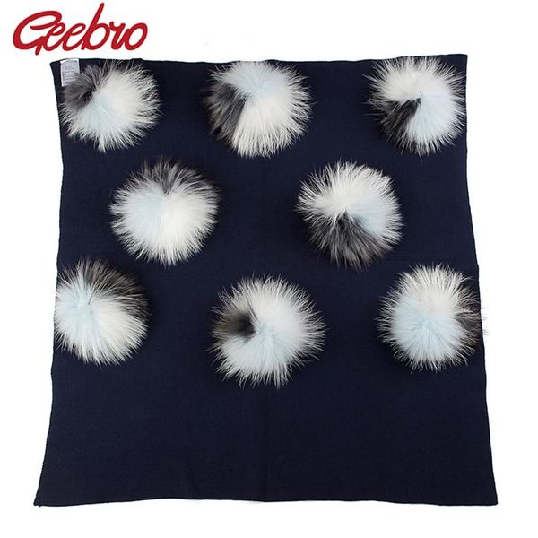 geebro solid newborn baby warm wool swaddling blanket bedding swaddles wrap birth gift with 15cm triple color real fur pompom, Blue;gray
geebro solid newborn baby warm wool swaddling blanket bedding swaddles wrap birth gift with 15cm triple color real fur pompom, Blue;gray
