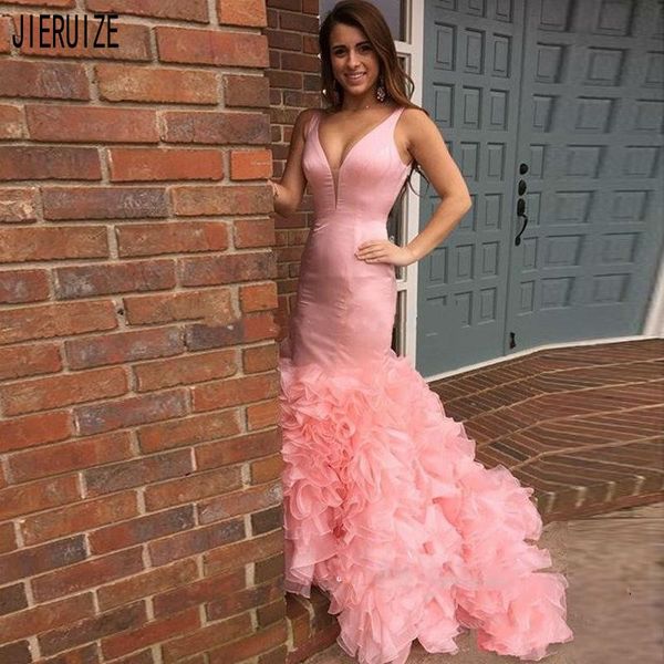 jieruize sexy pink русалка вечерние платья v шеи zipper назад оборками вечерние платья простые длинные платья пром vestidos де фиеста, White;black
jieruize sexy pink русалка вечерние платья v шеи zipper назад оборками вечерние платья простые длинные платья пром vestidos де фиеста, White;black
