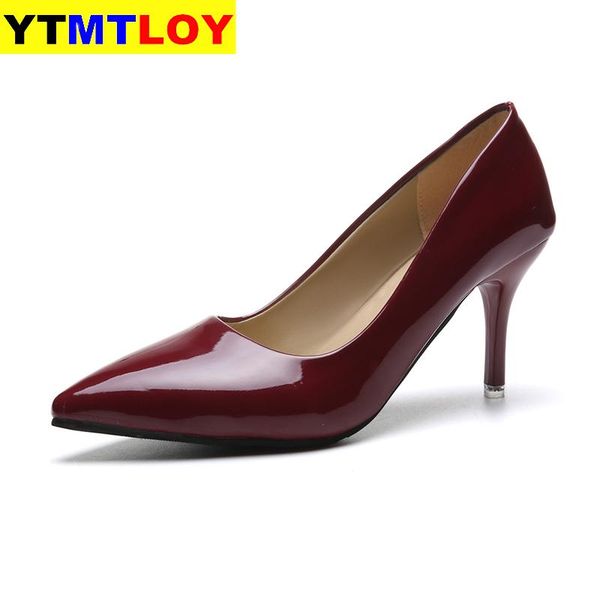 plus size 35-44 pu leather women pumps new fashion pointed toe shallow shoes woman high heels party black red 8cm summer 0
plus size 35-44 pu leather women pumps new fashion pointed toe shallow shoes woman high heels party black red 8cm summer 0